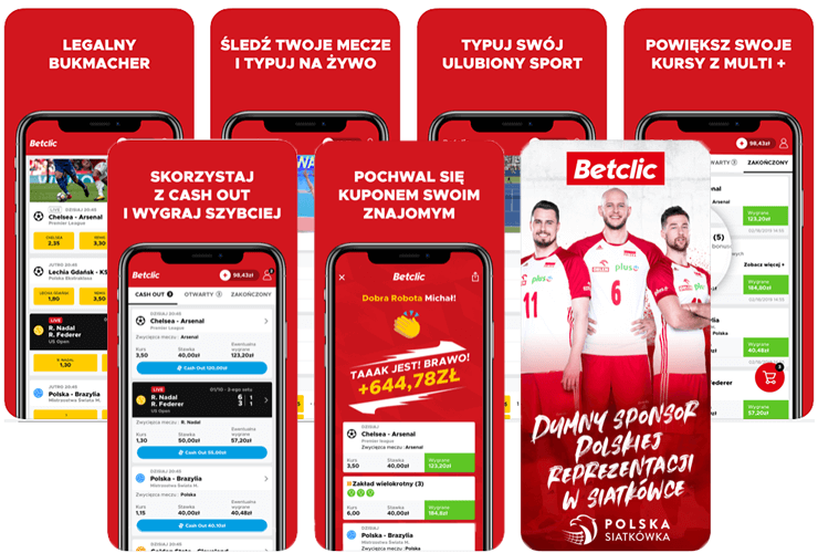 Betclic aplikacja na iPhone