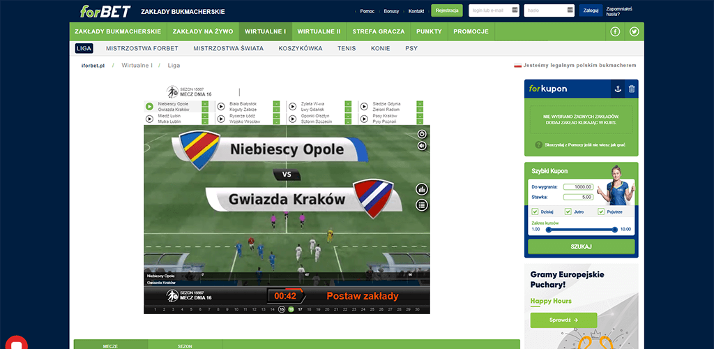 Forbet zakłady wirtualne