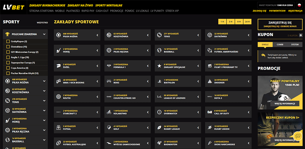 Lvbet zakłady bukmacherskie